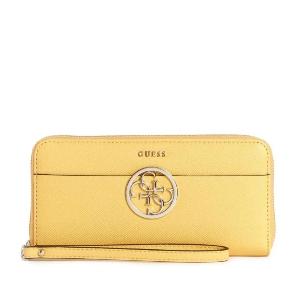 New Guess Womens Kamryn Zip-Around Wallet